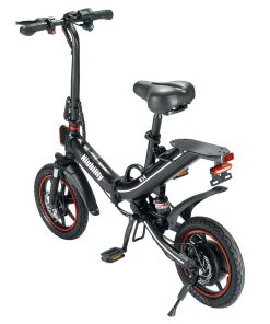 Niubility B14 Electric Moped Folding Bike 14 Inch 15Ah Battery Up To 100KM Mileage Max 25km/h 400W Motor Double Disc Brake - Black 6 Niubility B14 Electric Moped Folding Bike 14 Inch 15Ah Battery Up To 100KM Mileage Max 25km/h 400W Motor Double Disc Brake - Black -rockbros-shop niubility b14 electric mopod folding bike 400w motor black fe70db 1662195432444