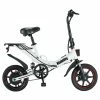 Niubility B14 Electric Moped Folding Bike 14 Inch 15Ah Battery Up To 100KM Mileage Max 25km/h 400W Motor Double Disc Brake - White -rockbros-shop niubility b14 electric mopod folding bike 400w motor white a16b5b 1662195686244