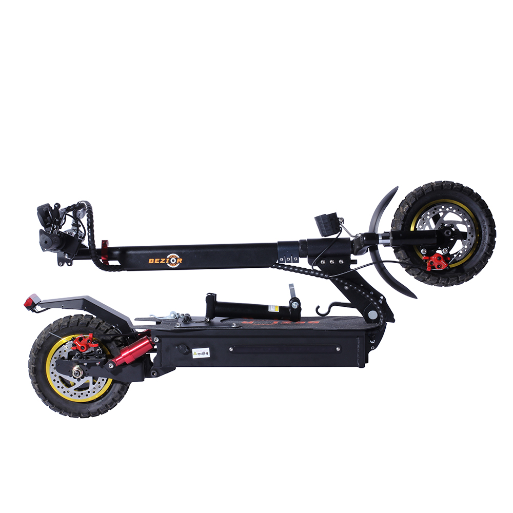 BEZIOR S1 Off-Road Electric Scooter 13Ah Battery 1000W Motor up to 50KM Travel mileage 10 inch Wheel 45Km/h Disk Brake aluminum alloy Body - Black BEZIOR S1 Off-Road Electric Scooter 13Ah Battery 1000W Motor Up To 50KM Travel Mileage 10 Inch Wheel 45Km/h Disk Brake Aluminum Alloy Body - Black -rockbros-shop niubility n2 electric scooter 10ah battery 350w motor black 1620724302124 1