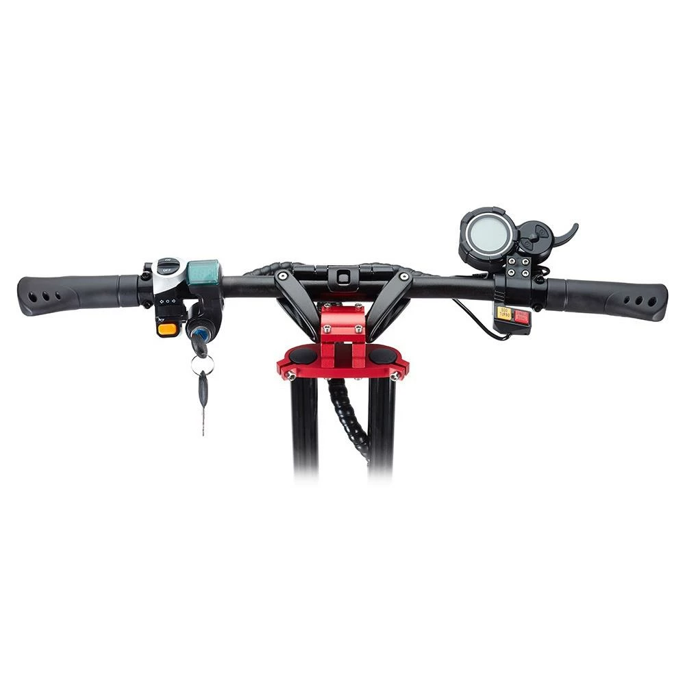 OBARTER X5 Folding Electric Sport Scooter 13" Off-road Tyre 2800W X2 Brushless Motor 60V 30Ah Battery BMS 3 Speed Modes Oil Disc Brake Max Speed 85KM/h LED Display 65km-75km Long Range - Black 7 OBARTER X5 Folding Electric Sport Scooter 13" Off-road Tyre 2800W X2 Brushless Motor 60V 30Ah Battery BMS 3 Speed Modes Oil Disc Brake Max Speed 85KM/h LED Display 65km-75km Long Range - Black - Image 5