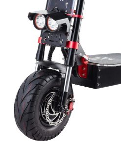 OBARTER X5 Folding Electric Sport Scooter 13" Off-road Tyre 2800W X2 Brushless Motor 60V 30Ah Battery BMS 3 Speed Modes Oil Disc Brake Max Speed 85KM/h LED Display 65km-75km Long Range - Black -rockbros-shop obarter x5 folding electric sport scooter 20ah 800w motor black 1614051450574 1