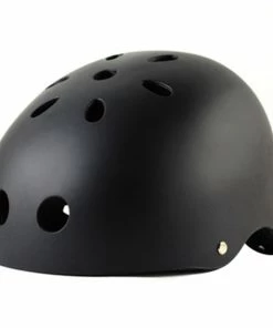 Professional Sports Bike Helmet For Bike Scooter Derby Inline Skateboard Size L - Black