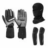 ROCKBROS Bicycles Heating Gloves L & Face Mask Headwear Hat & Winter Cycle Knee Pad Equipment Pack -rockbros-shop rockbros bicycle bike motorcycle gloves winter heating gloves xl b8147e 1669287899760 1