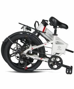 Samebike 20LVXD30 20 Inch Portable Folding Electric Bike 10Ah Battery Shimano 7 Speed Smart Moped Bicycle 350W Motor Max 35km/h Aluminum Alloy LED Front Light Adjustable Heights - White 12 Samebike 20LVXD30 20 Inch Portable Folding Electric Bike 10Ah Battery Shimano 7 Speed Smart Moped Bicycle 350W Motor Max 35km/h Aluminum Alloy LED Front Light Adjustable Heights - White -rockbros-shop samebike 20lvxd30 folding electric moped bike white 1574132174910