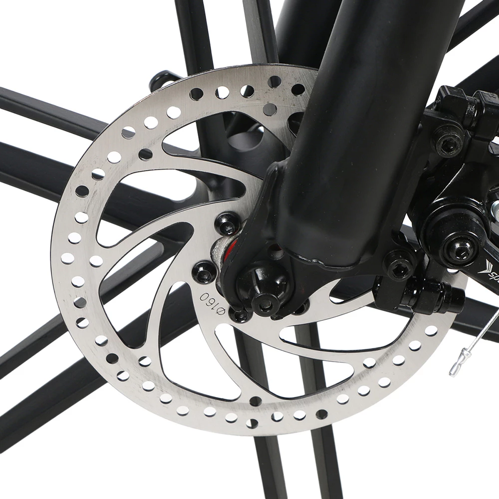 SAMEBIKE LO26 II Smart Folding Electric Moped Bike 500W Motor 10Ah Battery Max 35km/h SHIMANO 21 Gear Pure Electric Mode 35-40km Max Range 26 Inch Magnesium Alloy Rim Wheel - White 8 SAMEBIKE LO26 II Smart Folding Electric Moped Bike 500W Motor 10Ah Battery Max 35km/h SHIMANO 21 Gear Pure Electric Mode 35-40km Max Range 26 Inch Magnesium Alloy Rim Wheel - White - Image 6