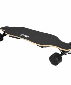 SYL-06 Electric Skateboard Dual 350W Motors 4000mAh Battery Max Speed 35km/h With Remote Control - Black