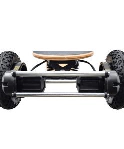 SYL-08 V3 Version Electric Off Road Skateboard With Remote Control 1450W Motor Up To 38km/h 10Ah Battery Maple Plank 8 Inch Wheel Max Load 130kg Left Foot Front Regular Stance - Black 4 SYL-08 V3 Version Electric Off Road Skateboard With Remote Control 1450W Motor Up To 38km/h 10Ah Battery Maple Plank 8 Inch Wheel Max Load 130kg Left Foot Front Regular Stance - Black -rockbros-shop syl 08 electric skateboard off road with remote control black 1598514027325