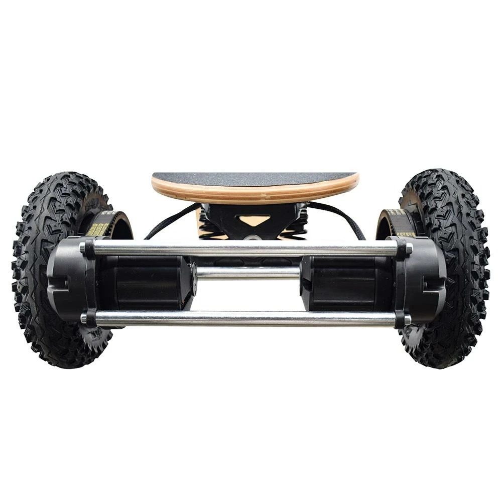 SYL-08 V3 Version Electric Off Road Skateboard With Remote Control 1450W Motor Up To 38km/h 10Ah Battery Maple Plank 8 Inch Wheel Max Load 130kg Left Foot Front Regular Stance - Black 5 SYL-08 V3 Version Electric Off Road Skateboard With Remote Control 1450W Motor Up To 38km/h 10Ah Battery Maple Plank 8 Inch Wheel Max Load 130kg Left Foot Front Regular Stance - Black - Image 3