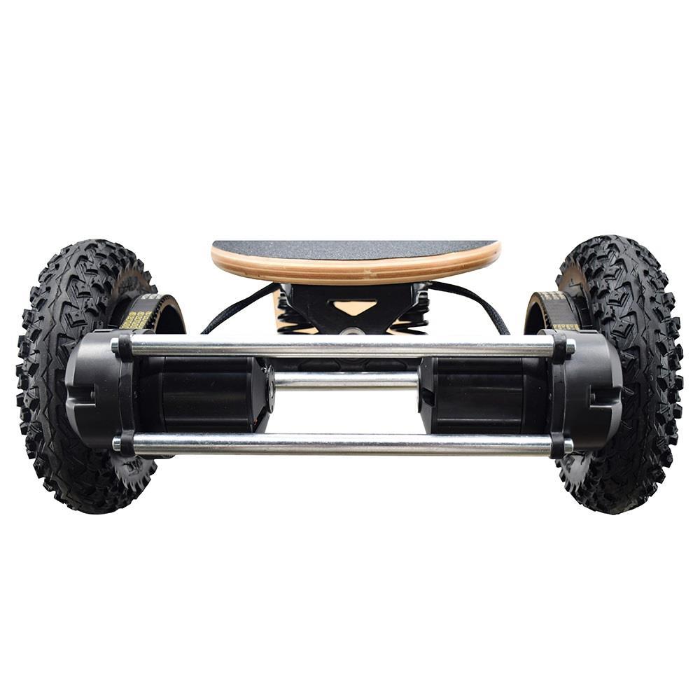 SYL-08 V3 Version Electric Off Road Skateboard With Remote Control 1450W Motor up to 38km/h 10Ah Battery Maple Plank 8 inch Wheel Max load 130kg Left Foot Front Regular Stance - Black SYL-08 V3 Version Electric Off Road Skateboard With Remote Control 1450W Motor Up To 38km/h 10Ah Battery Maple Plank 8 Inch Wheel Max Load 130kg Left Foot Front Regular Stance - Black -rockbros-shop syl 08 electric skateboard off road with remote control black 24085a 1652693481177