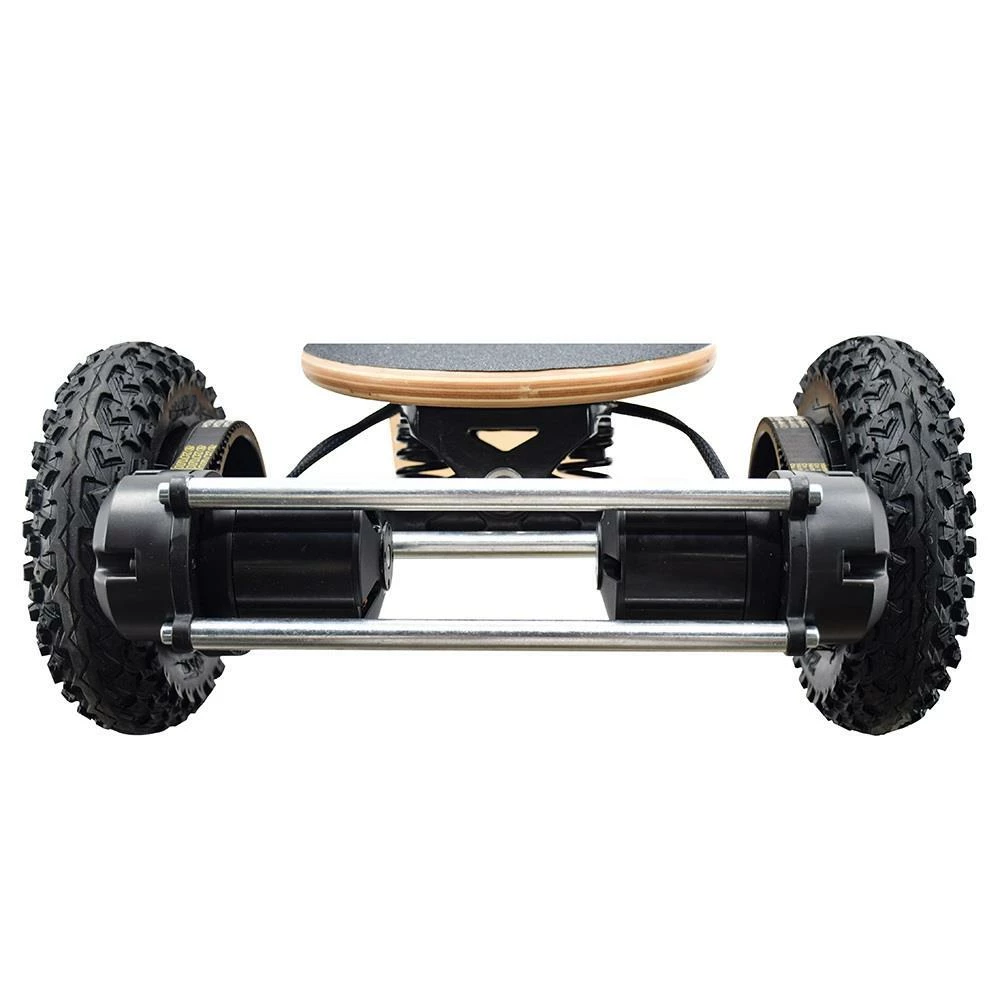 SYL-08 V3 Version Electric Off Road Skateboard With Remote Control 1450W Motor Up To 38km/h 10Ah Battery Maple Plank 8 Inch Wheel Max Load 130kg Left Foot Front Regular Stance - Black 7 SYL-08 V3 Version Electric Off Road Skateboard With Remote Control 1450W Motor Up To 38km/h 10Ah Battery Maple Plank 8 Inch Wheel Max Load 130kg Left Foot Front Regular Stance - Black - Image 5