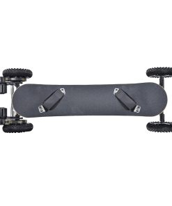 SYL-08 V3 Version Electric Off Road Skateboard With Remote Control 1450W Motor Up To 38km/h 10Ah Battery Maple Plank 8 Inch Wheel Max Load 130kg Right Foot Front Goofy Stance - Black