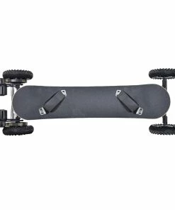 SYL-08 V3 Version Electric Off Road Skateboard With Remote Control 1450W Motor Up To 38km/h 10Ah Battery Maple Plank 8 Inch Wheel Max Load 130kg Right Foot Front Goofy Stance - Black