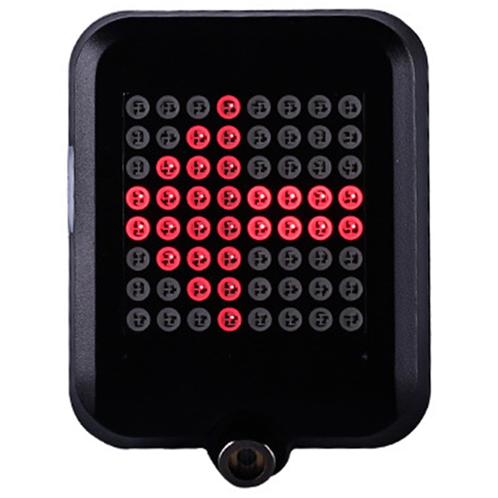 TX129 64-led Intelligent Bicycle Taillight 80 Lumens 1200mAh battery Automatic Direction Indicator Light Infrared Laser - Black TX129 64-led Intelligent Bicycle Taillight 80 Lumens 1200mAh Battery Automatic Direction Indicator Light Infrared Laser - Black -rockbros-shop tx129 64 led intelligent bicycle taillight infrared laser black 1571995715019