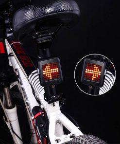 TX129 64-led Intelligent Bicycle Taillight 80 Lumens 1200mAh Battery Automatic Direction Indicator Light Infrared Laser - Black 7 TX129 64-led Intelligent Bicycle Taillight 80 Lumens 1200mAh Battery Automatic Direction Indicator Light Infrared Laser - Black -rockbros-shop tx129 64 led intelligent bicycle taillight infrared laser black 1571995717257