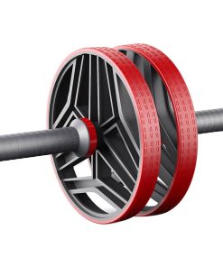 FED Indoor Abdominal Wheel Beginner Fitness Equipment Non-slip Handle By Xiaomi Youpin - Red