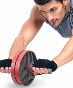 FED Indoor Abdominal Wheel Beginner Fitness Equipment Non-slip Handle By Xiaomi Youpin - Red 13 FED Indoor Abdominal Wheel Beginner Fitness Equipment Non-slip Handle By Xiaomi Youpin - Red -rockbros-shop xiaomi fed indoor abdominal wheel beginner fitness equipment red 1571995515462