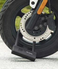 AreoX U8 Smart Fingerprint Waterproof U-lock For Bicycle Motorcycle By Xiaomi Youpin - 11.81 Inch -rockbros-shop xiaomi youpin areox u8 fingerprint u lock 11 81 inches 1571982393400