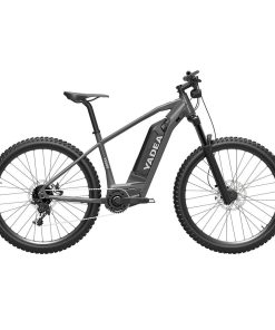Yadea YS500 27.5 Inch Touring Electric Bike 350W Fusion Mid Drive Motor Shimano BL-MT200 Brake 13Ah LG Cell Battery LCD Display 25KM/H Up To 80-100Km - Grey