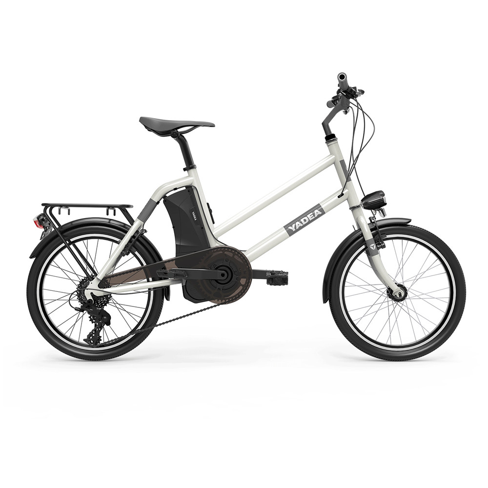 YADEA YT300 20 inch Touring Electric City Bike 250W OKAWA Mid Drive Motor SHIMANO 7-Speed Rear Derailleur 36V 7.8Ah Removable Battery 25km/h Max speed up to 60km Max Range LED Headlight - White YADEA YT300 20 Inch Touring Electric City Bike 250W OKAWA Mid Drive Motor SHIMANO 7-Speed Rear Derailleur 36V 7.8Ah Removable Battery 25km/h Max Speed Up To 60km Max Range LED Headlight - White -rockbros-shop yadea yt300 20 inch touring electric city bike black 1623926104051