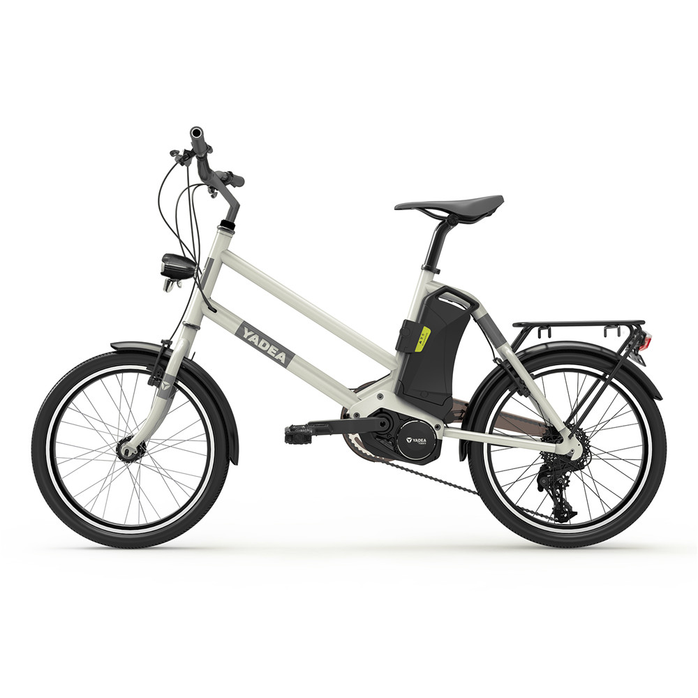 YADEA YT300 20 inch Touring Electric City Bike 250W OKAWA Mid Drive Motor SHIMANO 7-Speed Rear Derailleur 36V 7.8Ah Removable Battery 25km/h Max speed up to 60km Max Range LED Headlight - White YADEA YT300 20 Inch Touring Electric City Bike 250W OKAWA Mid Drive Motor SHIMANO 7-Speed Rear Derailleur 36V 7.8Ah Removable Battery 25km/h Max Speed Up To 60km Max Range LED Headlight - White -rockbros-shop yadea yt300 20 inch touring electric city bike black 1623926105192