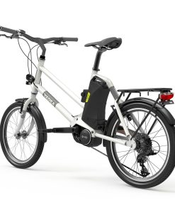 YADEA YT300 20 Inch Touring Electric City Bike 250W OKAWA Mid Drive Motor SHIMANO 7-Speed Rear Derailleur 36V 7.8Ah Removable Battery 25km/h Max Speed Up To 60km Max Range LED Headlight - White 5 YADEA YT300 20 Inch Touring Electric City Bike 250W OKAWA Mid Drive Motor SHIMANO 7-Speed Rear Derailleur 36V 7.8Ah Removable Battery 25km/h Max Speed Up To 60km Max Range LED Headlight - White -rockbros-shop yadea yt300 20 inch touring electric city bike black 1623926105520